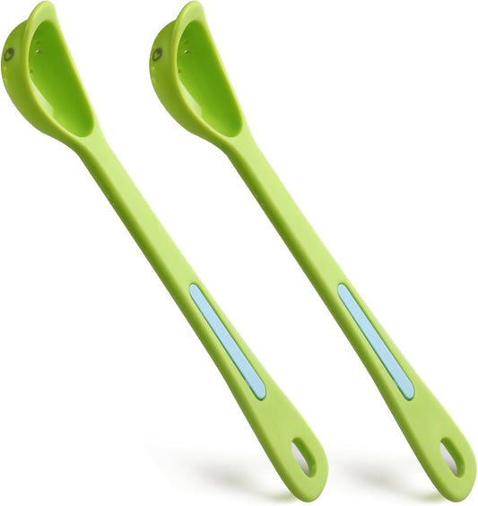 pickle forks 2 pieces Olive Spoon, pickle picker Jar Spoon and Fork Set, for Kitchen Olives Cans, Onions, Cucumbers, Slotted Spoon