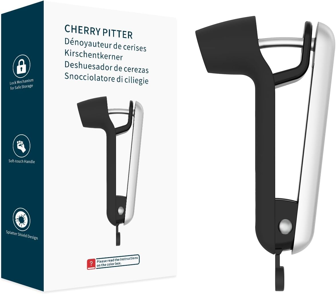 Heavy-duty Cherry Pitter Tool, Zinc Alloy Cherry Core Remover