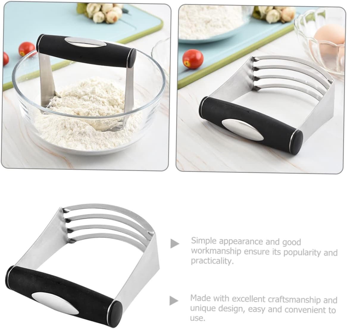 Dough Blender Stainless Steel for Baking Kitchen Pastry Tool