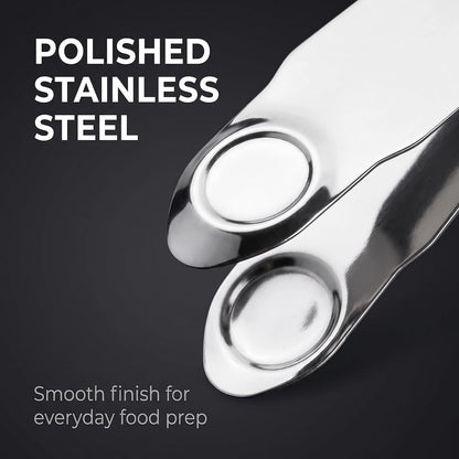 2Pcs Stainless Steel Strawberry Huller Fruit Stem Remover, Picker Leaf Peeler Tweezers Kitchen Gadgets for Strawberry Cherry Tomato Fruit Tools