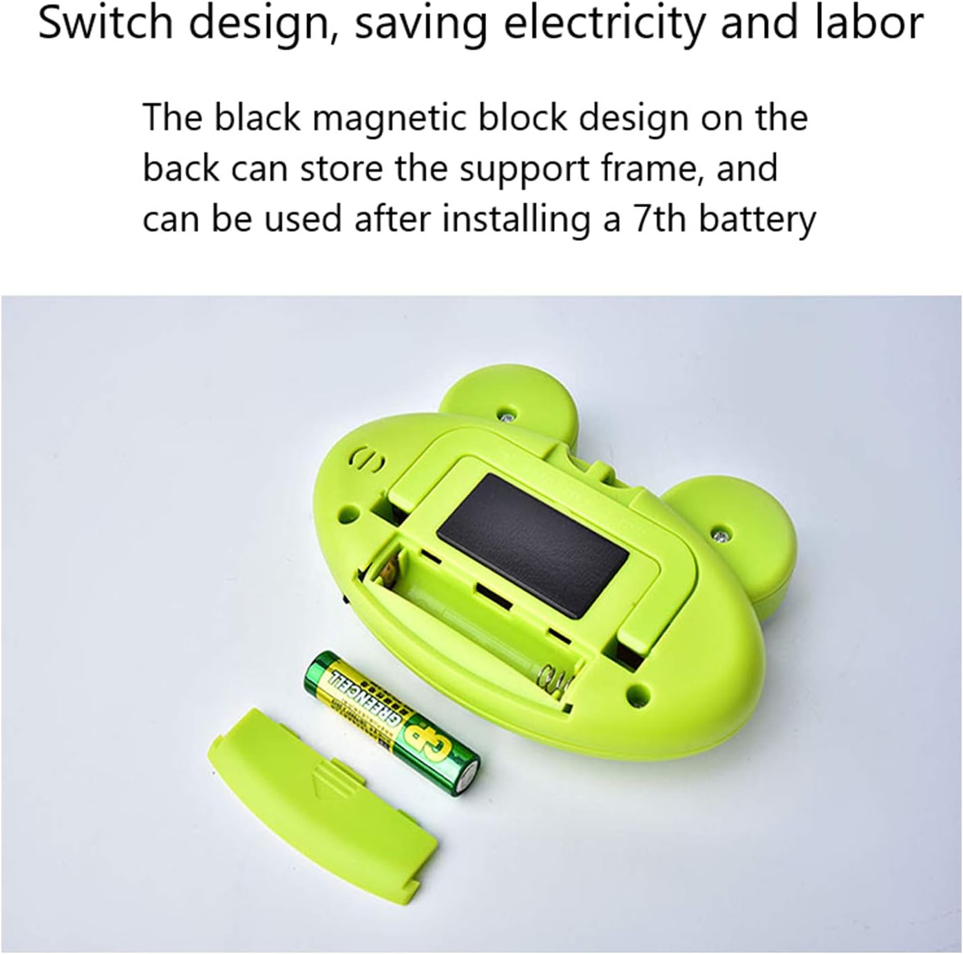 Kitchen Timer, Cute Cartoon Animal Countdown, Digital Cooking Timer with Magnetic, LCD Large-Screen Visual Clock, Hangable Alarm Clock with Stand，for Cooking Bake Sport Game (Timer-XG)