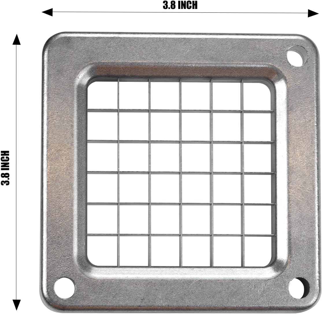French Fry Cutter, 1/2 inch French Fry Cutter Replacement Blade with Frame.This Product is Only for Nibiuht French Fry Cutters