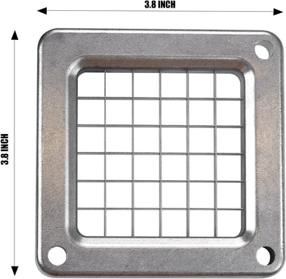 French Fry Cutter, 1/2 inch French Fry Cutter Replacement Blade with Frame.This Product is Only for Nibiuht French Fry Cutters