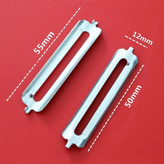 2Pcs Multifunctional Vegetable Peeler, Stainless Steel Single-sided Flat Blade Peeling Blade Replacement, Potato Peelers Vegetable Peelers