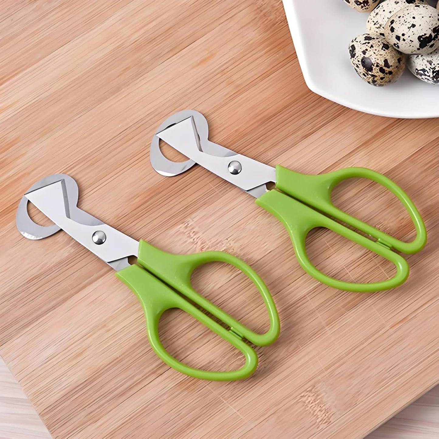 Stainless Steel Quail Egg Scissors,Egg Slicer Pigeon Clipper Shell Separato, Quail Egg Peeler Egg Cracker Pigeon Bird Quail,Quail Egg Scissors