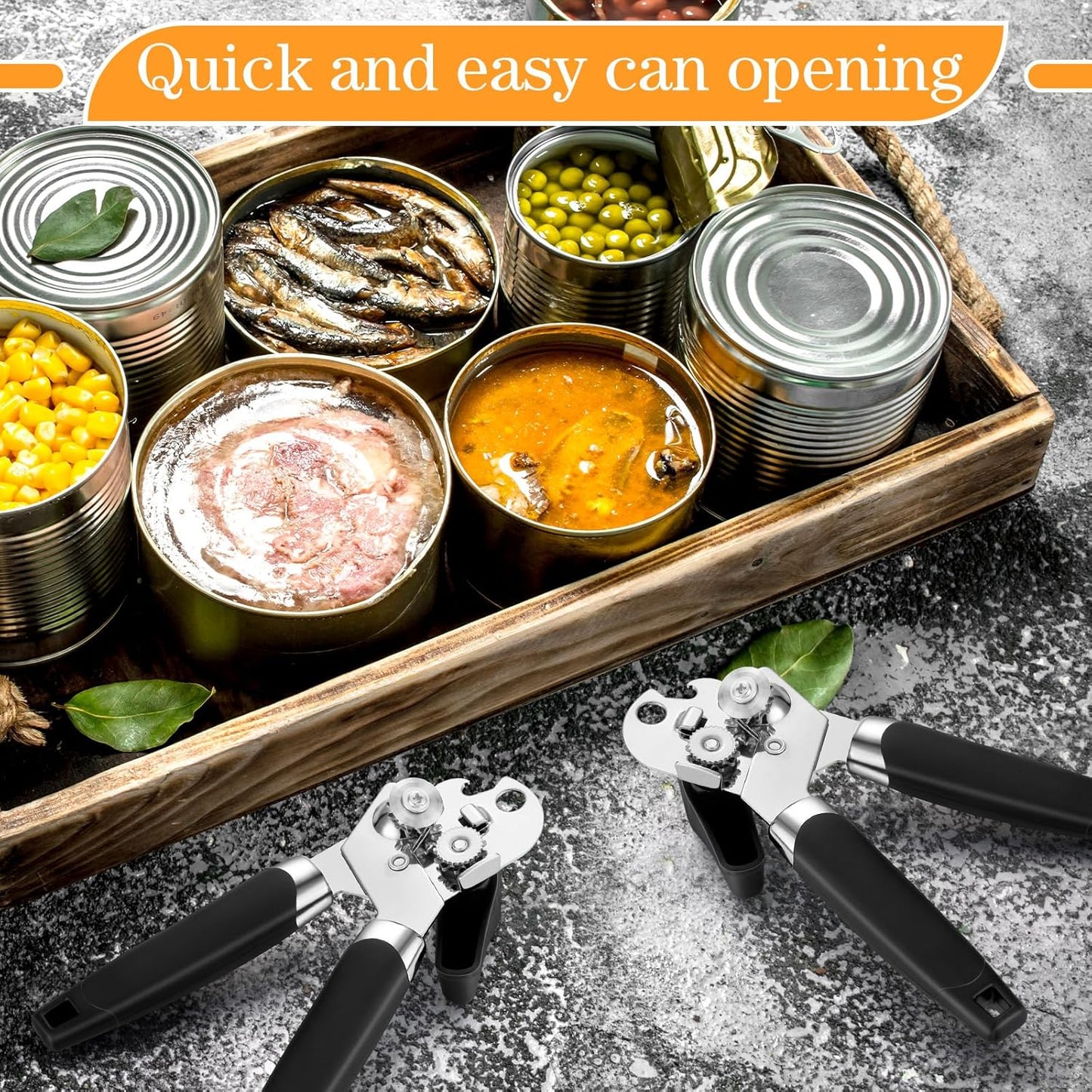 Gisafai 20 Pcs Manual Can Opener Bulk with Sharp Blade Smooth Edge Multifunctional Kitchen Gadget Handheld Openers Large Handheld Knob Can and Bottle Animals for Dorm Kitchen Essentials Gifts