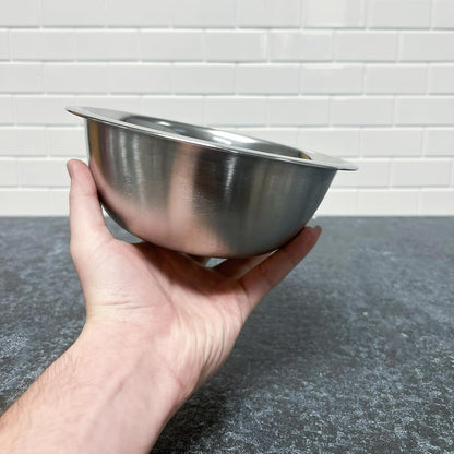 Chef Craft Brushed Mixing Bowl, 8-Quart, Stainless Steel
