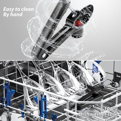 Cherry Pitter - Makmzoon Multi Cherries Corer Stainless Steel Pitter Tool with Labor-Saving Design Safe Lock Design for Making Cherry Jam - 6 Cherries