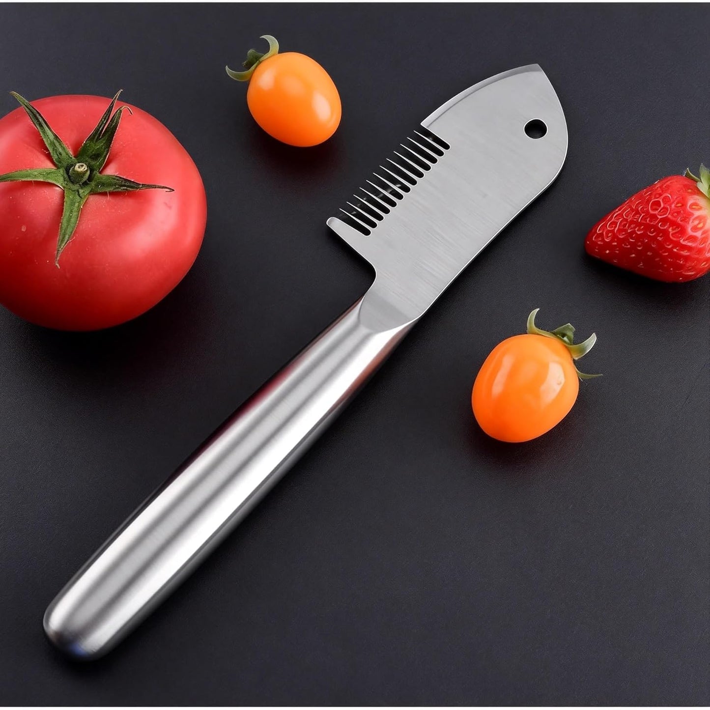 Stainless Steel Multi-purpose Julienne Peeler, Precision Julienne Blade, Vegetable Julienne Slicer Quick & Easy Kitchen Shredder Tool for Fruit, Potatoes, Carrot(1pcs)