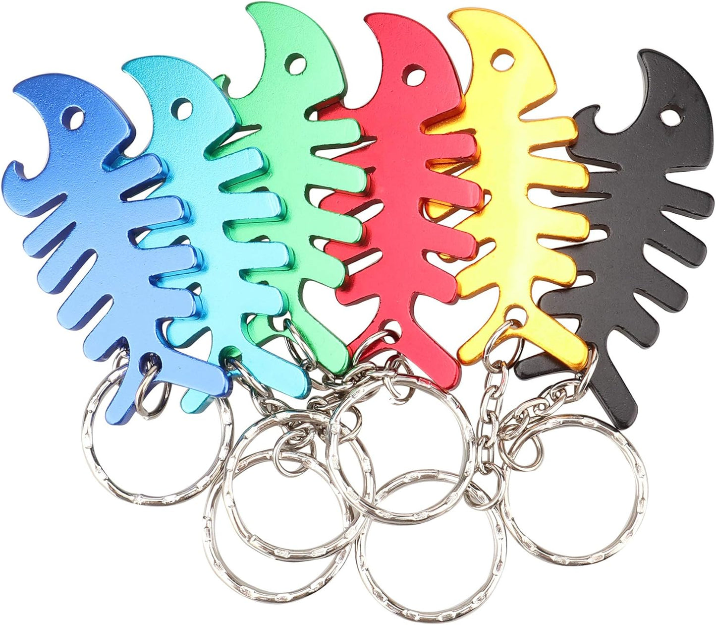 SWATOM Shark Keychain Zinc Alloy Bottle Opener Beer Opener Tool Key Tag Chain Ring Accessories