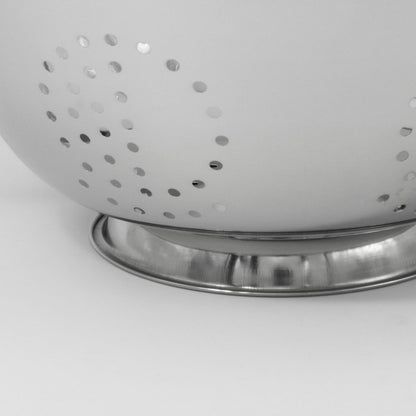 ExcelSteel Colander Set Stainless Steel | Nesting Design | Mirror Polished | Oversized Handles | 1-4 Quart, Set of 3