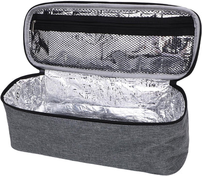 Vegetable Chopper Bag Vegetable Cutter Storage Bag Onion Chopper Organizer Leakproof Compact Lunch Bag for Kitchen Travel Work Hiking with Canvas Material