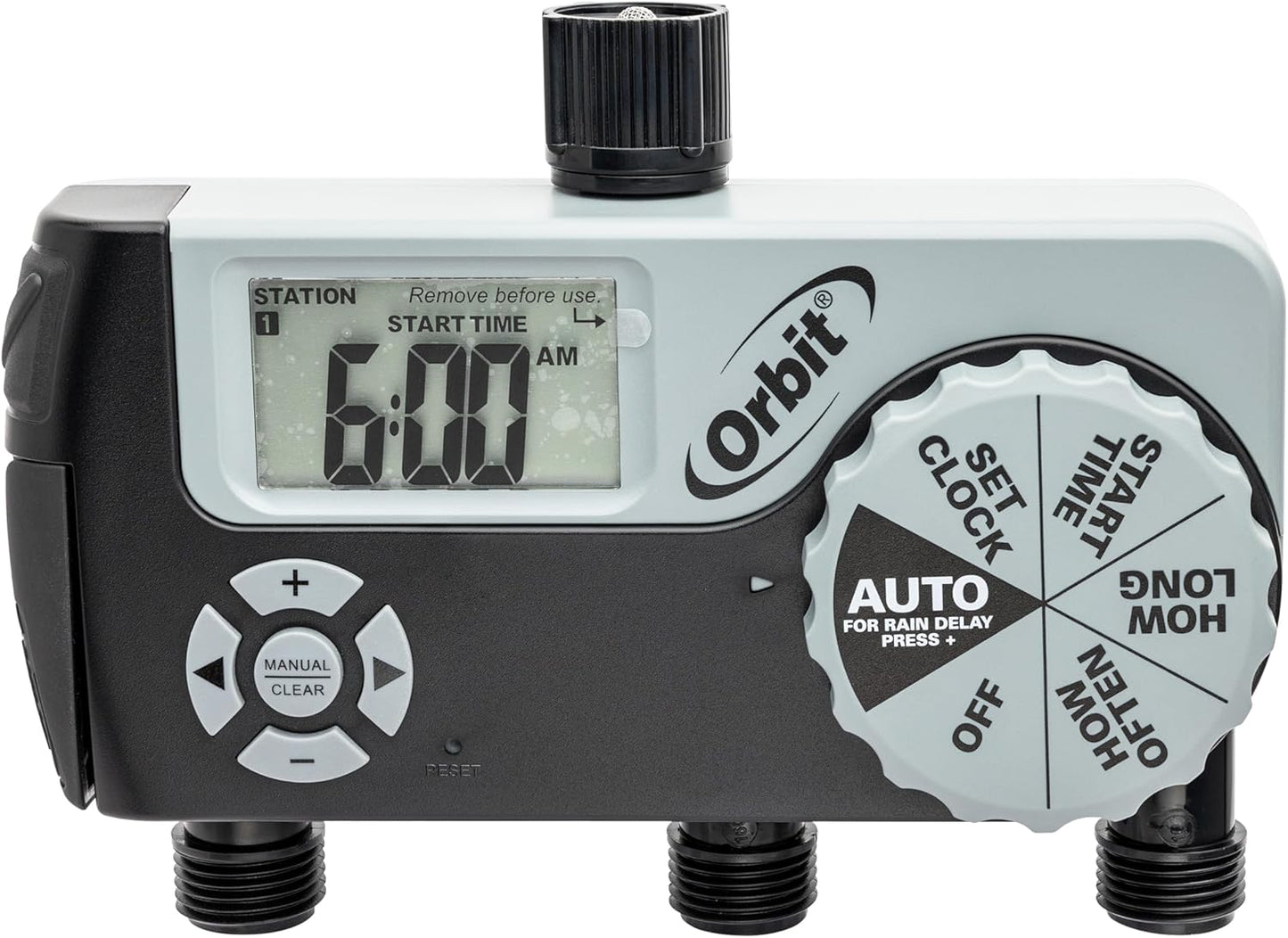 Orbit 62067 1-Outlet Programmable Digital Hose Watering Timer, 2-Pack