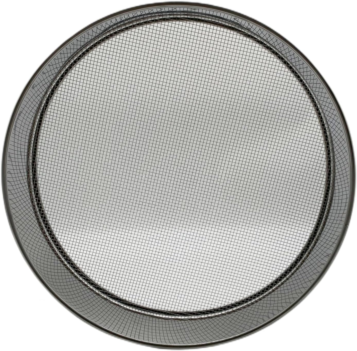 Soil Sieve for Garen -12 inches Soil Sifter for Rocks Compost-Sifting pan (1/8”Mesh Screen)