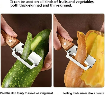 Multi-Functional Vegetable Peeler for Kitchen,2 in 1 Multi Functional Vegetable Peele,for Fruit Apple Potato Pumpkin Papaya Zucchini