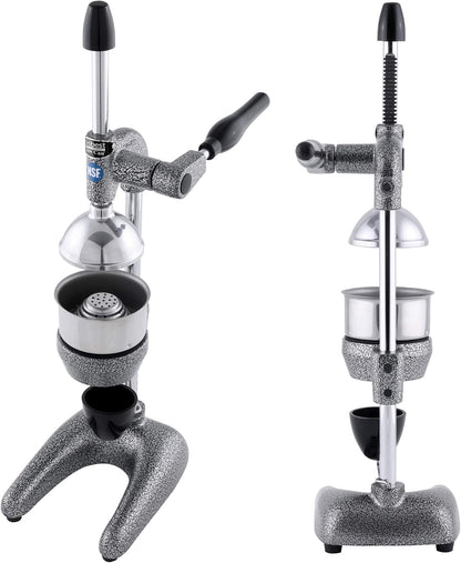 Tribest Pro MJP-100 Professional Manual Cold Press Juicer Machine for Orange, Lemon, and other Citrus Fruits, Gray