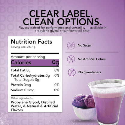 Dolce Flav Cheesecake Extract – 2 Ounce Water-Soluble Kosher, Sugar-Free, Concentrated Creamy Flavor for Desserts, Frostings & Pastries, Includes Measured Dropper