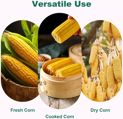 Corn on the Cob Stripper Tool, Corn Sheller - Quickly Strip and Peel Corn, Includes a Bowl for Corn Kernels, Grinder, and a Safe Handle