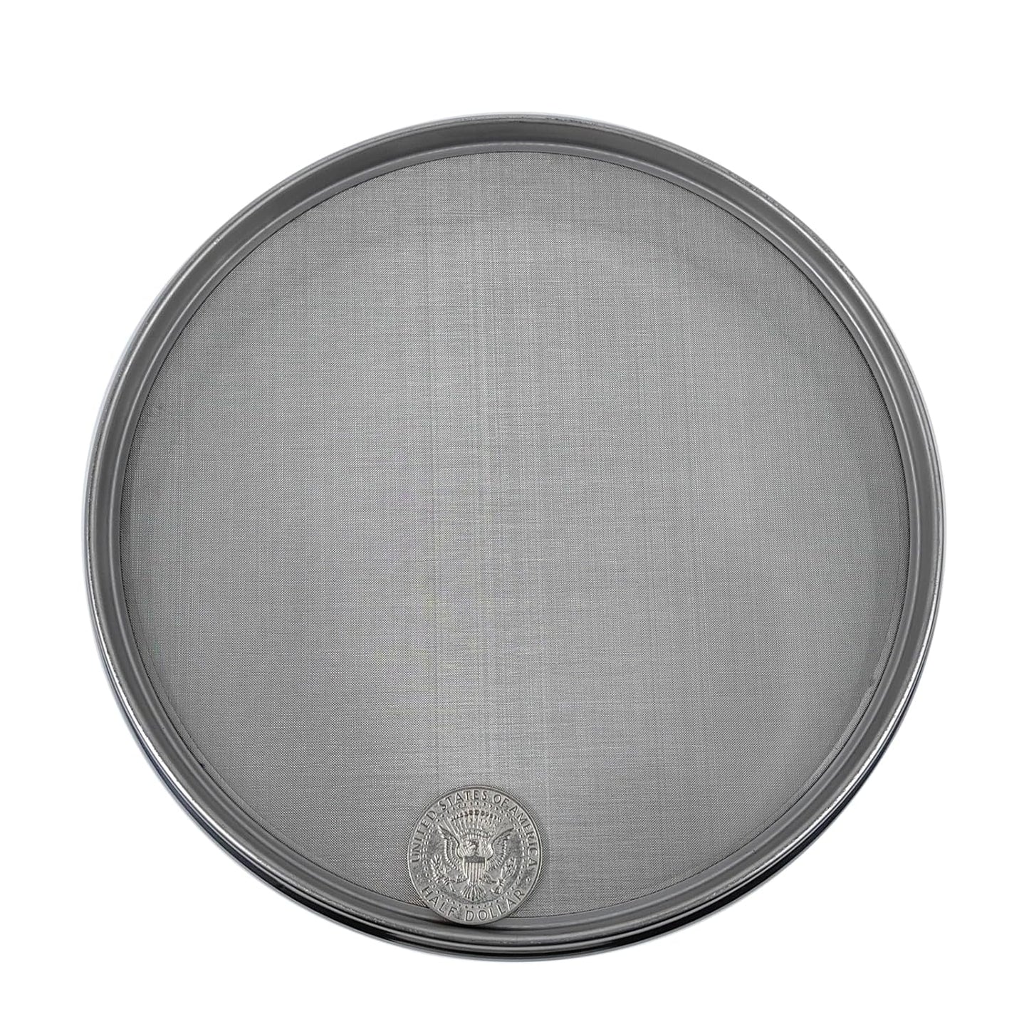 50 Mesh Lab Sieves 8" Diameter 304 Stainless Steel Wire Cloth Test Sieve for Industrial Laboratory Home