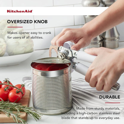 KitchenAid Gourmet Multifunction Can Opener/Bottle Opener, 8.36-Inch, Black