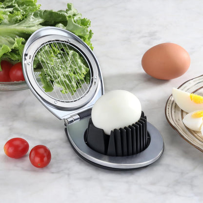New Star Foodservice 36459 Commercial Grade Aluminum Egg Slicer, Mushroom Slicer with Stainless Steel Wire (Hand Wash Only)