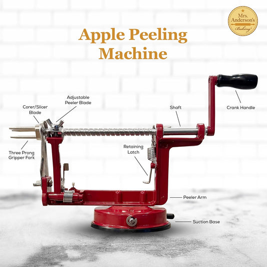 Mrs. Anderson’s Baking Cherry Pitter, Chrome-Plated Zinc Alloy