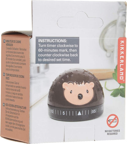 Kikkerland Ladybug Kitchen Timer, Red (KT21-A), 5.7 x 5.7 x 4.4 cm