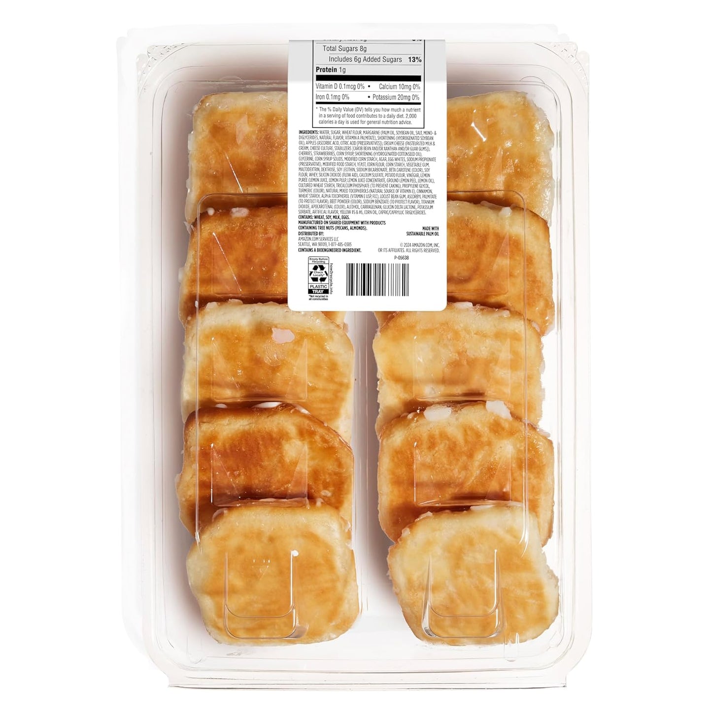 Amazon Grocery, Mini Assorted Danishes, 12 Oz