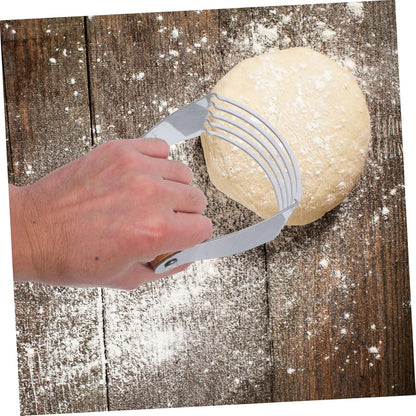 Stainless Steel Pastry Cutter Reusable Dough Blender Tool for Baking Kitchen Supplies and Pastry Making and Sturdy Design for Biscuits Cakes and More