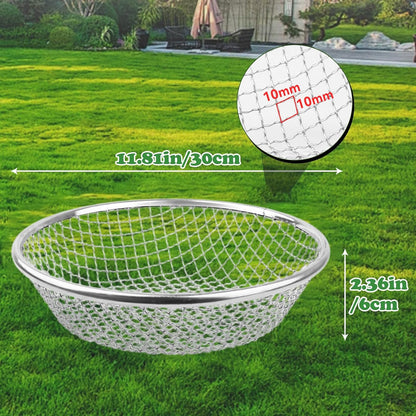 Soil, Sand, and Compost Sifter for Gardening – Sieve for Rocks, Dirt, and Organic Material – Fits 5-Gallon Buckets-1/4 in Aperture