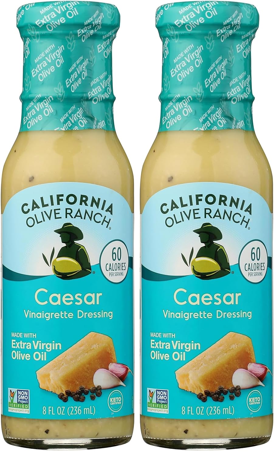 California Olive Ranch Caesar Vinaigrette Dressing, 10 oz