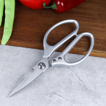 8.46'' Large Kitchen Scissors for Food, Heavy Duty All Purpose Kitchen Shears for Cutting Vegetable, Poultry, Meat, Herb, Stainless Steel Sharp Blade, Dishwasher Safe