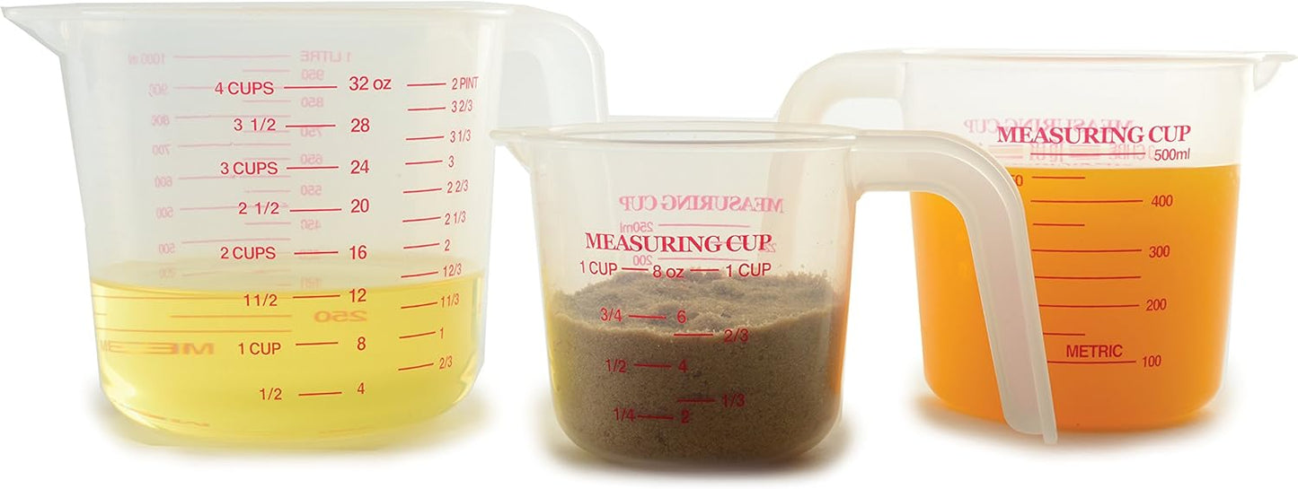 Norpro 1 Plastic Measuring Cup, Multicolored