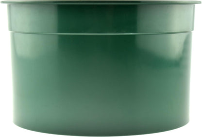 SE 5.5 Inch Mini Stackable Classifier Gold Prospecting Pan - 50 Holes/Square Inch Stainless Steel Mesh Sifting Pan, Green
