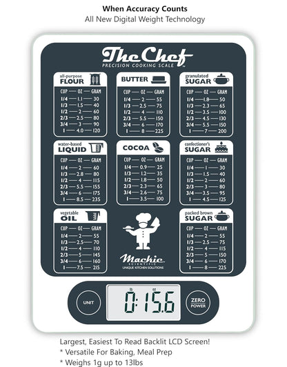 Food Baking Kitchen Scale by NutraTrack™ Digital Grams and Ounces for Baking, Cooking, Keto and Meal Prep, & Weight Loss LCD Display, Food Grade Glass Top, Accuracy Meets Durability!
