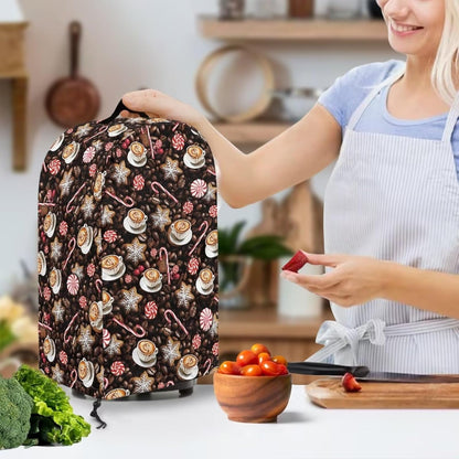 Coffee Pastry Blender Dust Cover with Drawstring Field Stand Mixer or Coffee Maker Cover Anti Fingerprint Polyester Appliance for Home Kitchen Decor