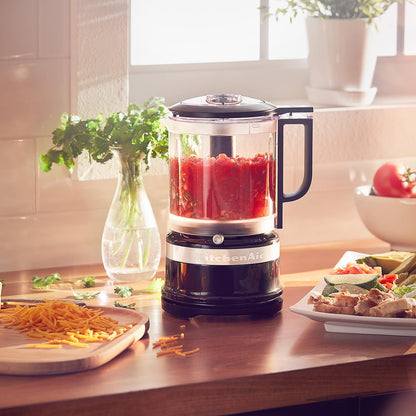 KitchenAid 5 Cup Food Chopper KFC0516BM, Matte Black