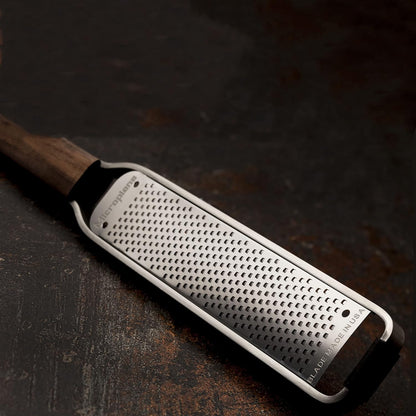 Microplane Zester Grater for Citrus Fruits, Hard Cheese, Ginger, Chocolate, Nutmeg and Truffle with Stainless Steel Blades - Made in USA