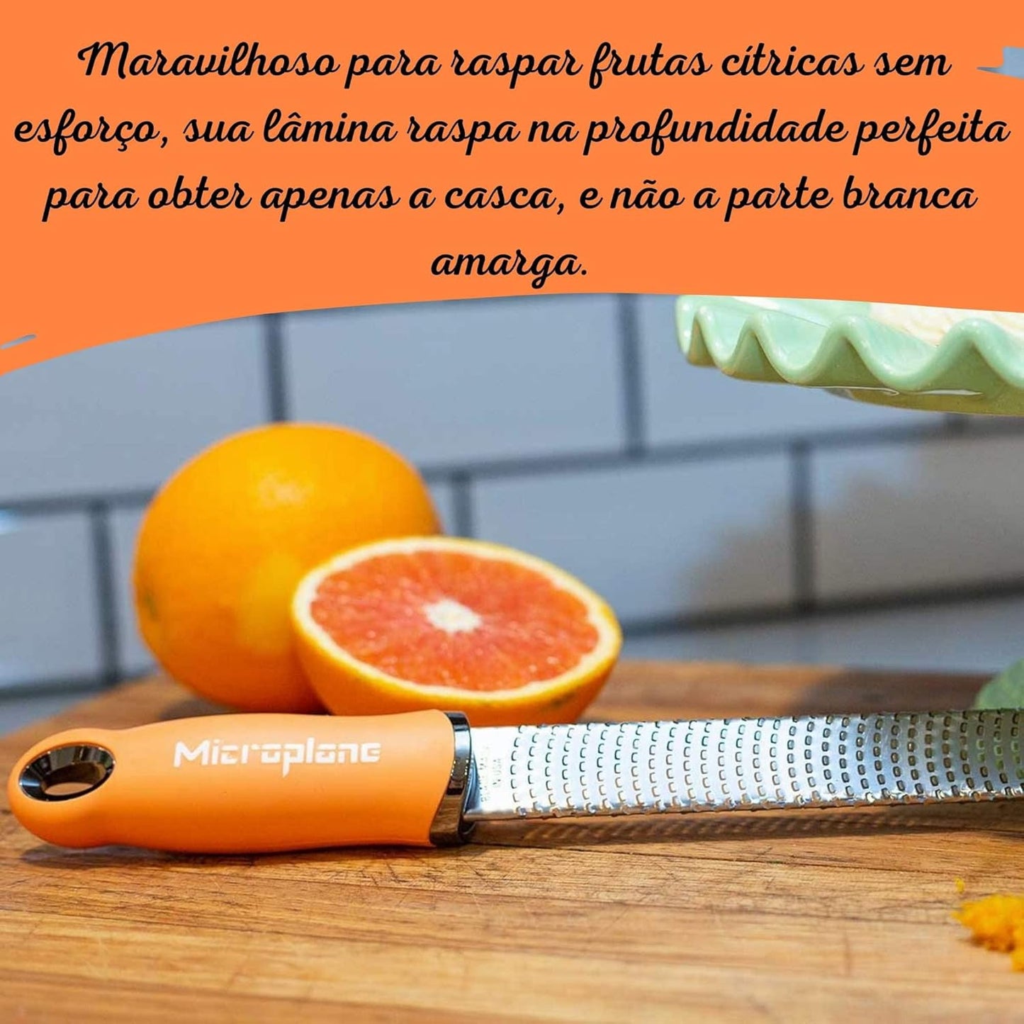 Premium Classic Series Zester - Pomegranate Red | Lemon Zester tool, Hard Cheese & Vegetable Grater | For Citrus, Parmesan Cheese, Garlic, Ginger, Nutmeg | Fine Stainless Steel Blade, Made in USA