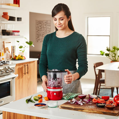KitchenAid 5 Cup Food Chopper KFC0516BM, Matte Black