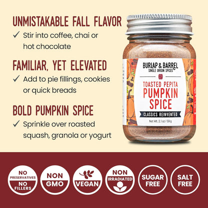 Burlap & Barrel Black Garlic Powder – Rich, Savory Flavor – Perfect for Roasted Proteins & Vegetables – Black Garlic Seasoning – As Seen On Shark Tank - 2.2oz Jar