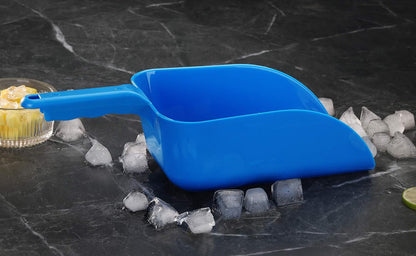 New Star Foodservice 34400 Polycarbonate Plastic Utility Ice Scoop, Clear, 12-Ounce