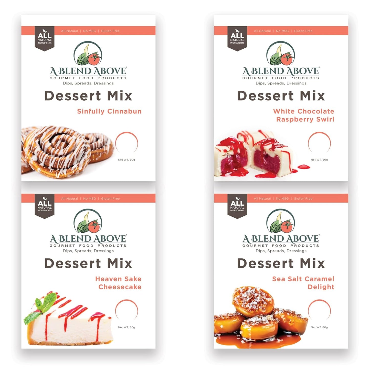 A Blend Above Banana Cream No-Bake Dessert Mix, 3 Pack, No-Bake Cheesecake, Fruit Dip, Dessert Mix, Bagel Topping, Frosting, Cheesecake Filling, Quick and Easy to Make, Makes 16 Ounces, Cream Cheese,