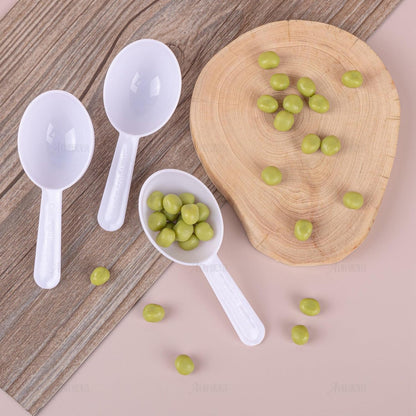 AUEAR, 5 Pack Tablespoon Coffee Scoop Plastic Measuring for Milk Powder Fruit Seed Spices