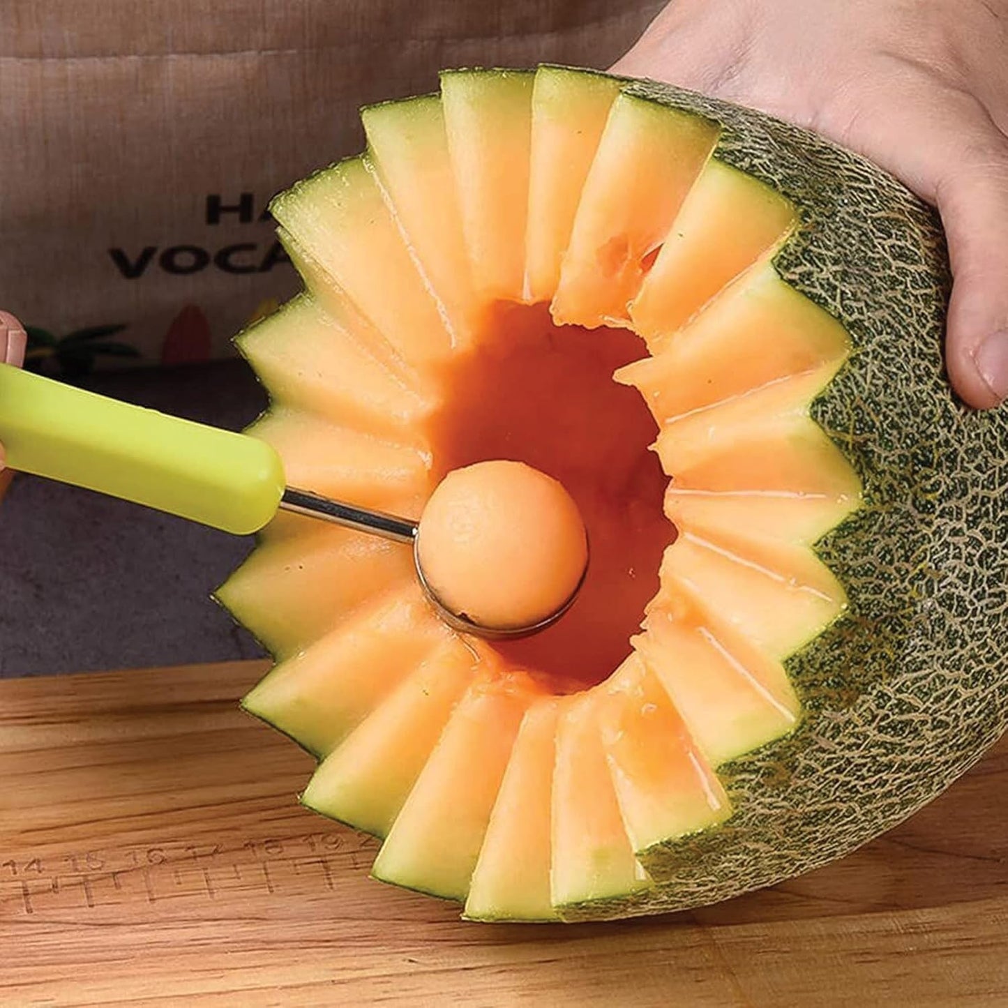 HIC Kitchen Spiral Vegetable Slicer, 18/8 Stainless Steel Blades