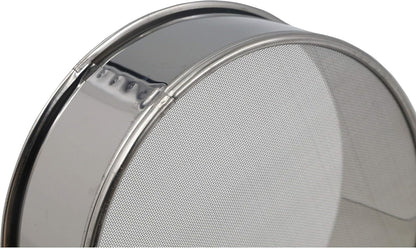 LOVEDAY 6 Inch Stainless Steel Round Flour Sieve with 40 Mesh (18/8 Steel)