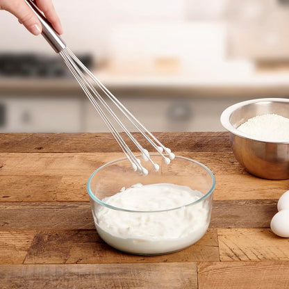 Mrs. Anderson’s Baking Double Balloon with Aerator Ball Wire Whisk, Stainless Steel, 12-Inch