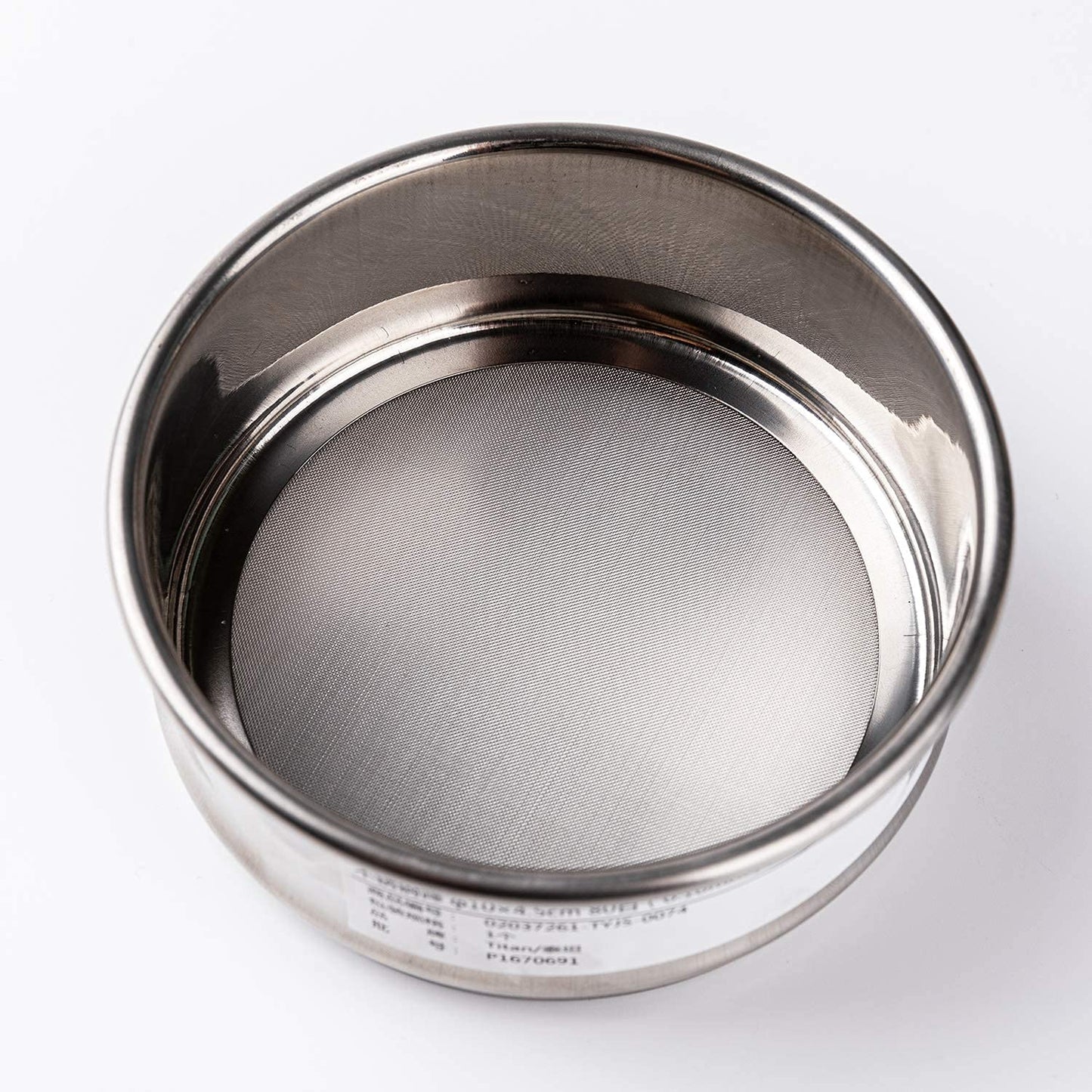 18 Mesh Lab Sieves 4" Diameter 304 Stainless Steel Wire Cloth Test Sieve for Industrial Laboratory Home - Colors B