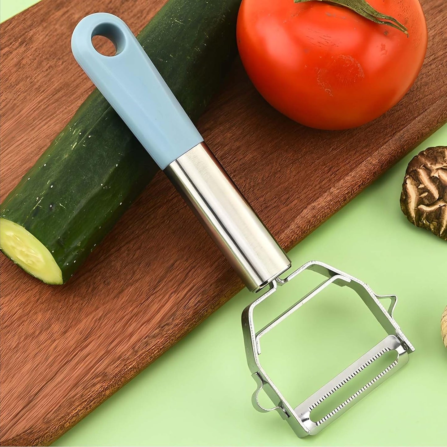 Vegetable Peeler Sharp Stainless Steel Blades for Veggie Potato Sugarcane Pumpkin Papaya Peeling Tool