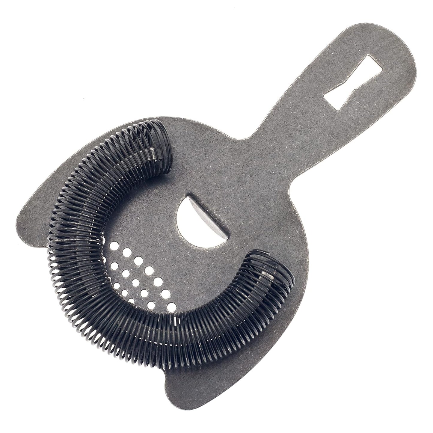 Barfly Fine Mesh Spring Strainer, Black